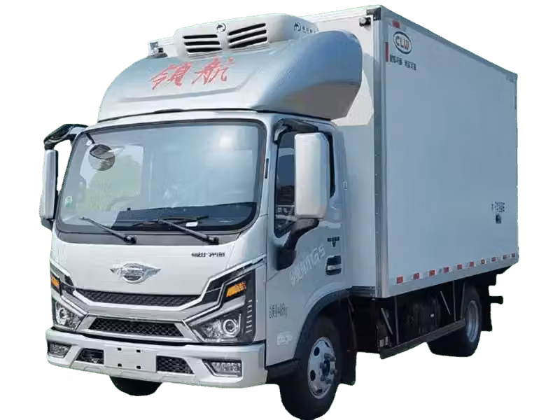 Cami&oacute;n frigor&iacute;fico Dongfeng de 5 toneladas para distribuci&oacute;n de alimentos