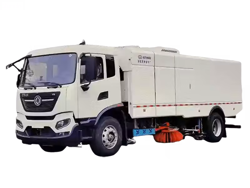 Barredora totalmente el&eacute;ctrica Dongfeng de 15 m&sup3; para calles con cero emisiones