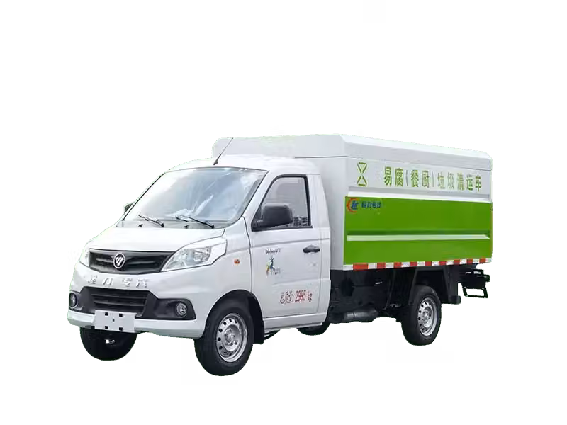 شاحنة ضاغطة مغلقة FOTON 4x2 للمناطق الحساسة للروائح