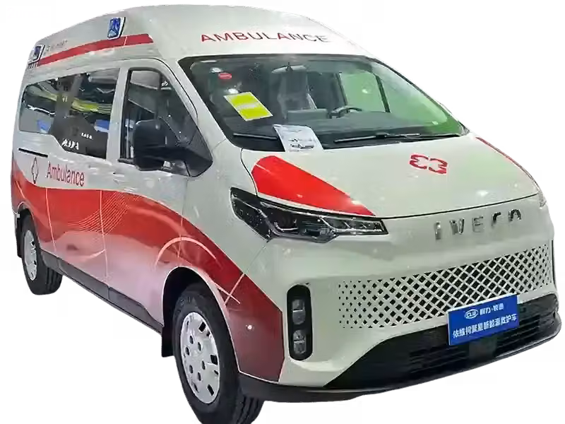Полностью электрическая скорая IVECO с запасом хода 440 км