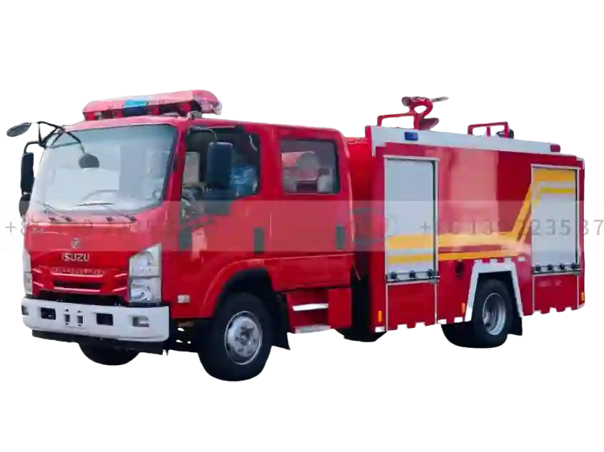 ISUZU 700P Double-Cab 5cbm Fire Engine for First Response
