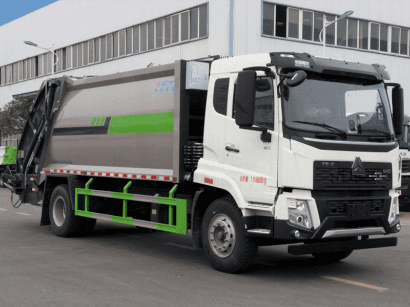 SINOTRUK HOWO 14cbm Rear-Loader Compactor for Town Contracts