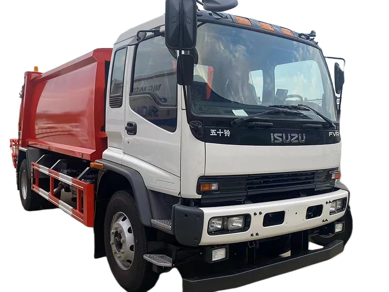 ISUZU FVR 240HP Compactor Garbage Truck for Express Collection