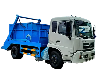 Dongfeng 10cbm Swing-Arm Bin Lift Garbage Truck
