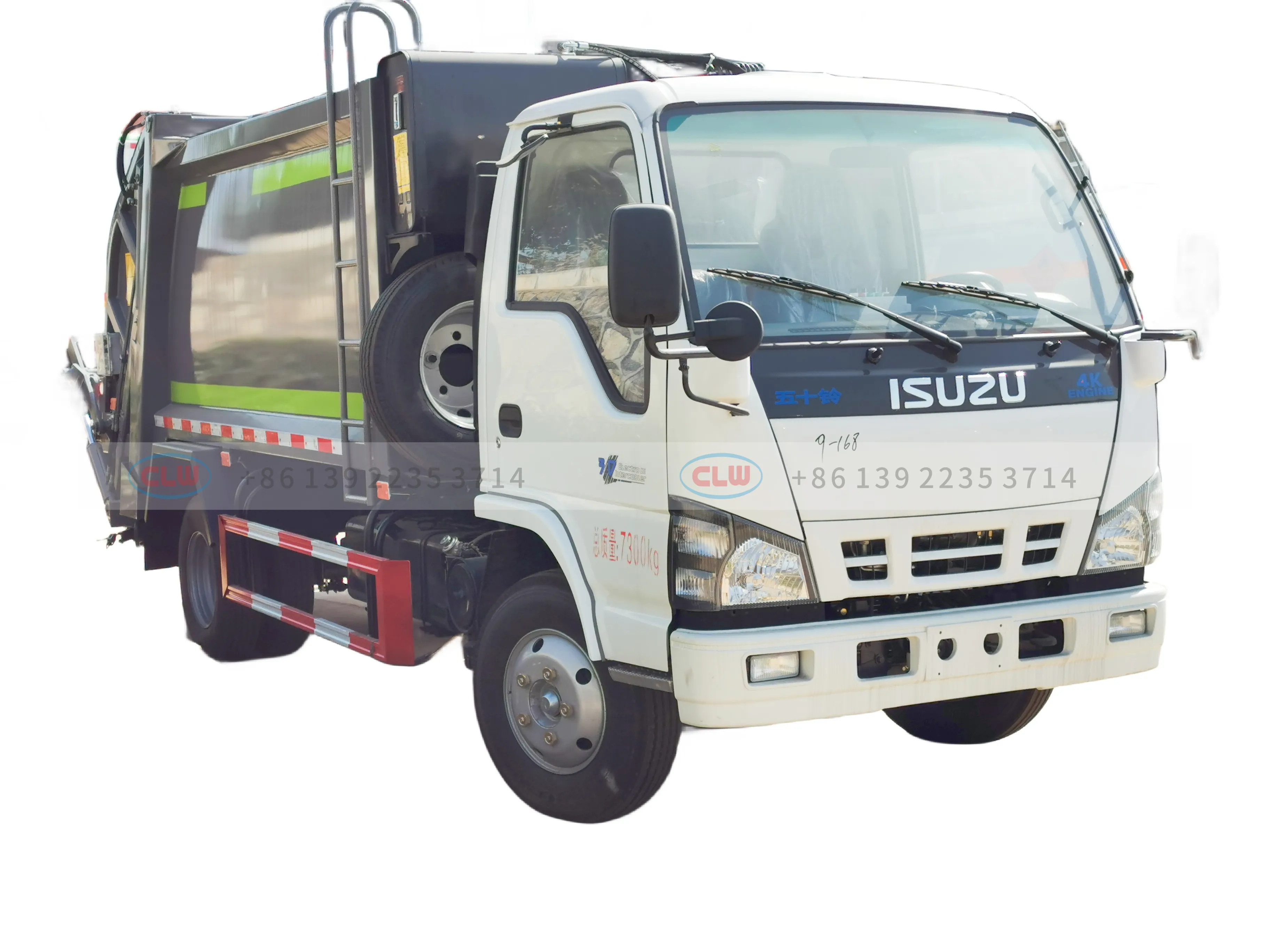 ISUZU 6cbm Compact Refuse Truck for Old-Town Lanes