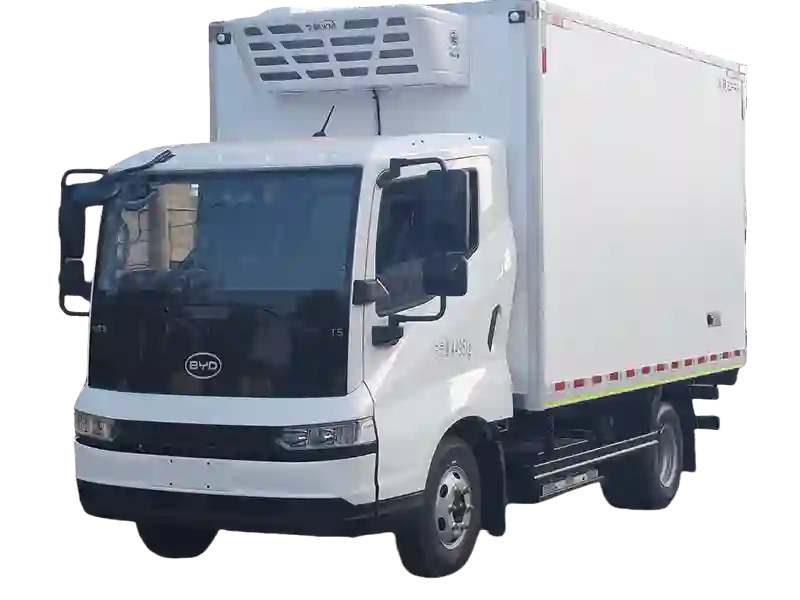 BYD Pure-Electric Refrigerated Truck with 275 km Range