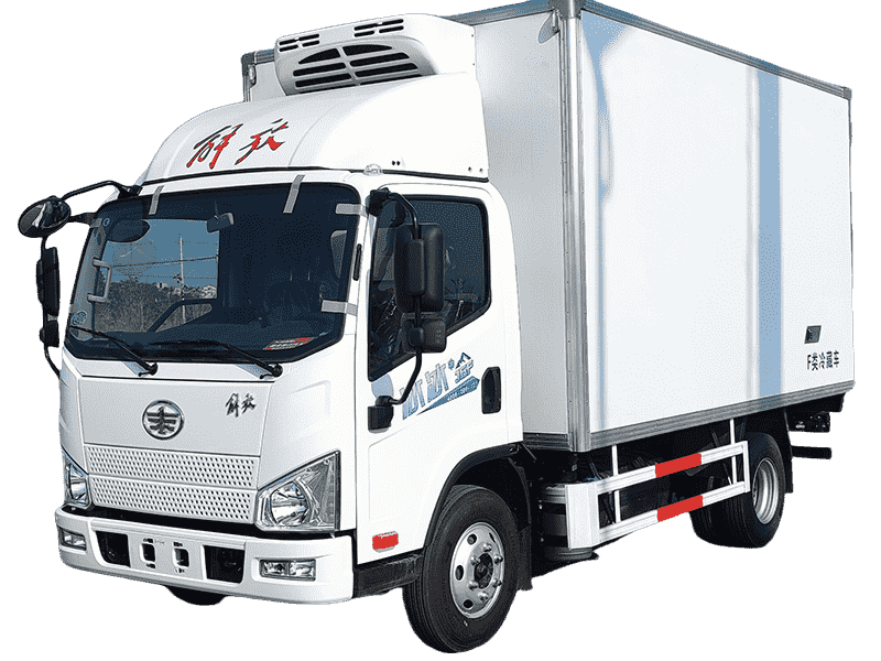 FAW 6x4 4-Ton Refrigerated Truck for Regional Cold Lines