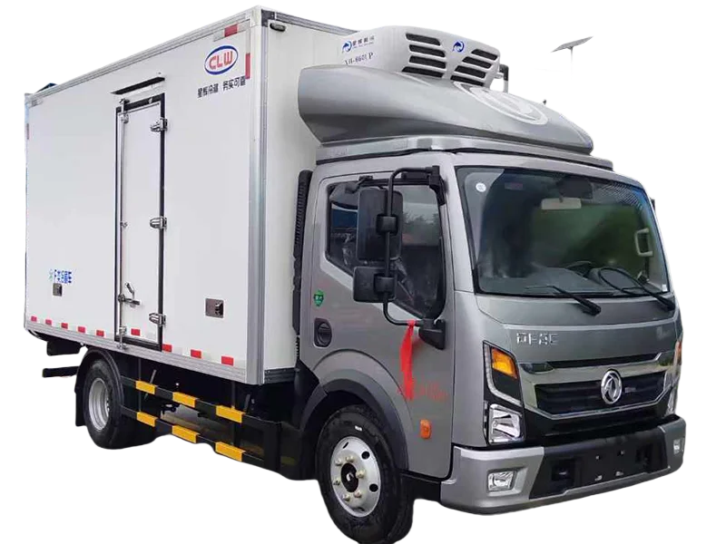 Dongfeng 3-4 Ton Small Freezer Truck for Market Runs