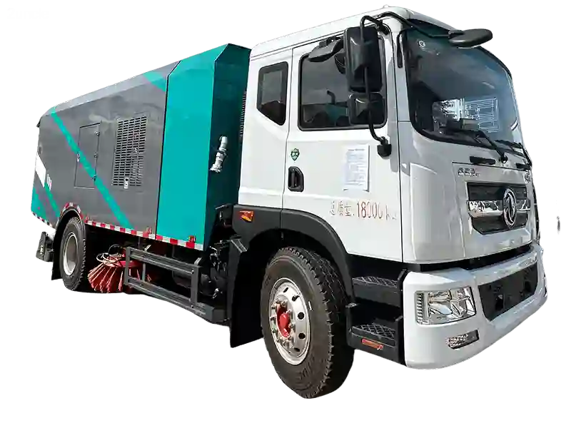 Dongfeng 11cbm Sweep-Suction Truck for Trunk Roads