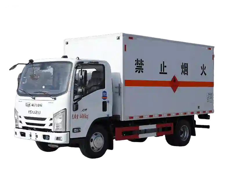 ISUZU LPG Tanker for Flammable Gas Delivery
