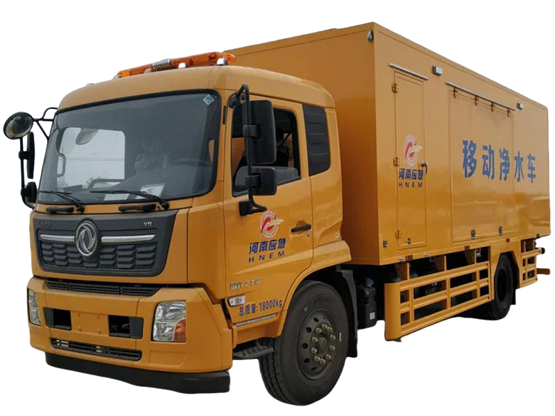 Dongfeng Water Purification Truck 1.5cbm for Mobile Treatment