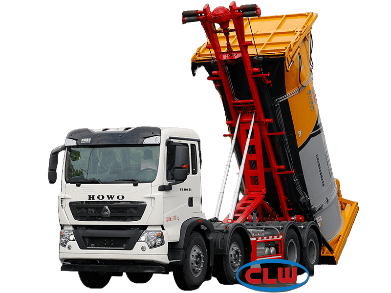 SINOTRUK HOWO 8x4 20cbm Hook Loader for Container Fleets