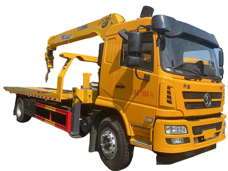 SHACMAN X6 4x2 8-Ton Wrecker with Onboard Crane