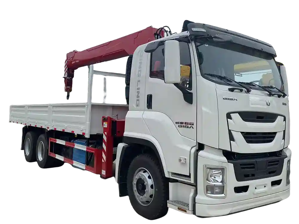 ISUZU GIGA 6x4 380HP Boom Crane for Precise Site Lifting