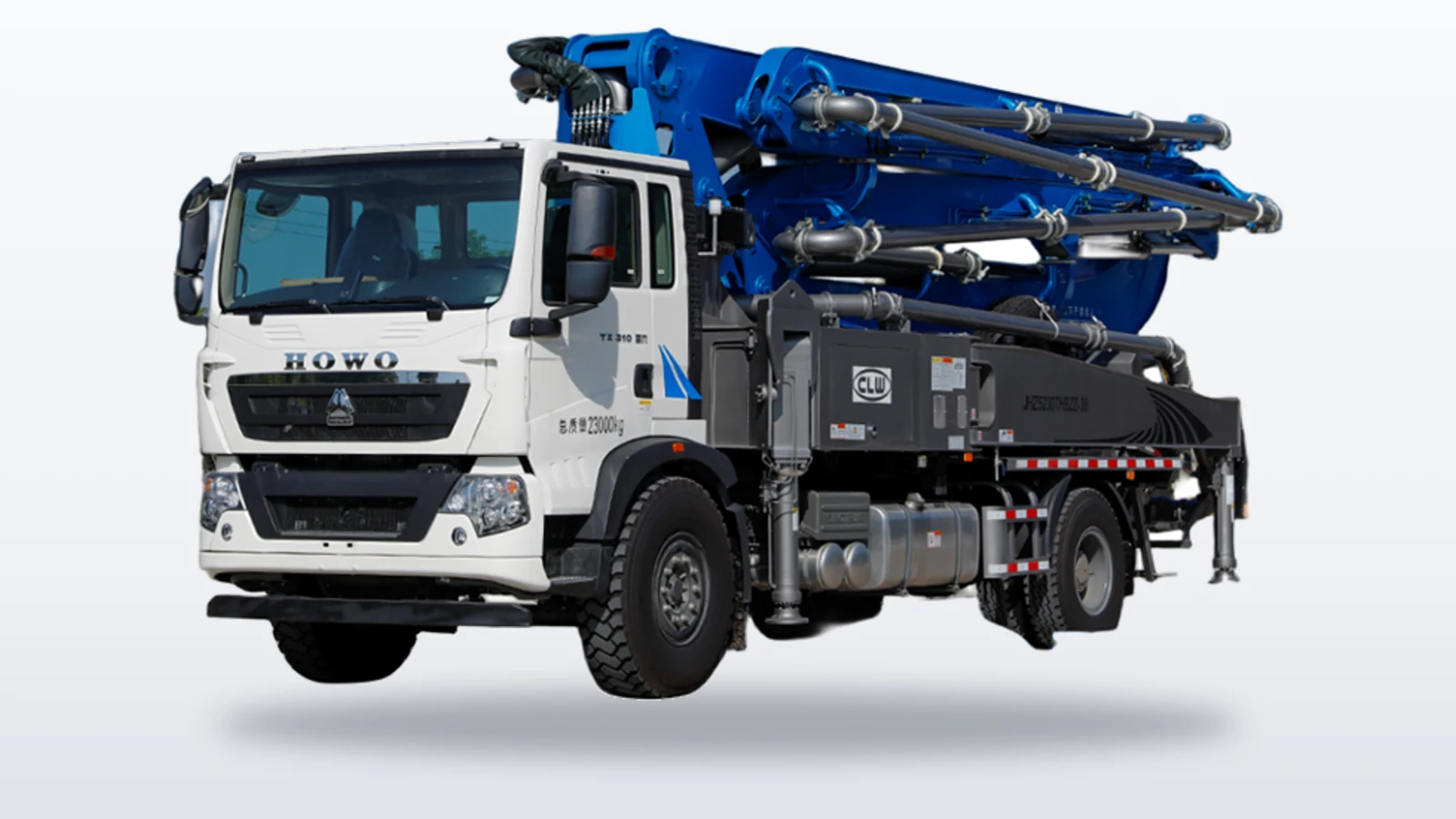 HOWO 37m Concrete Boom Pump for Mid-Rise Pours