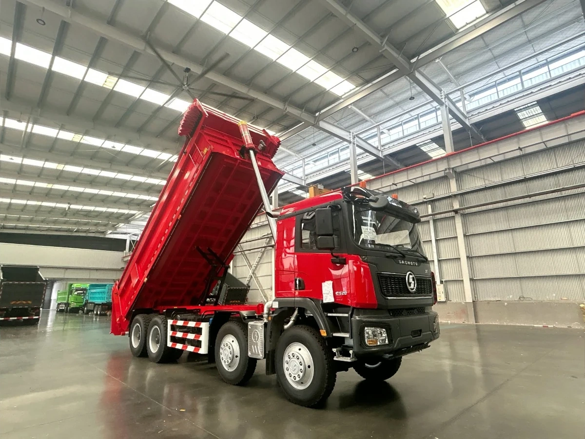SHACMAN 8x4 31-Ton Heavy Dump Truck for Bulk Earthwork