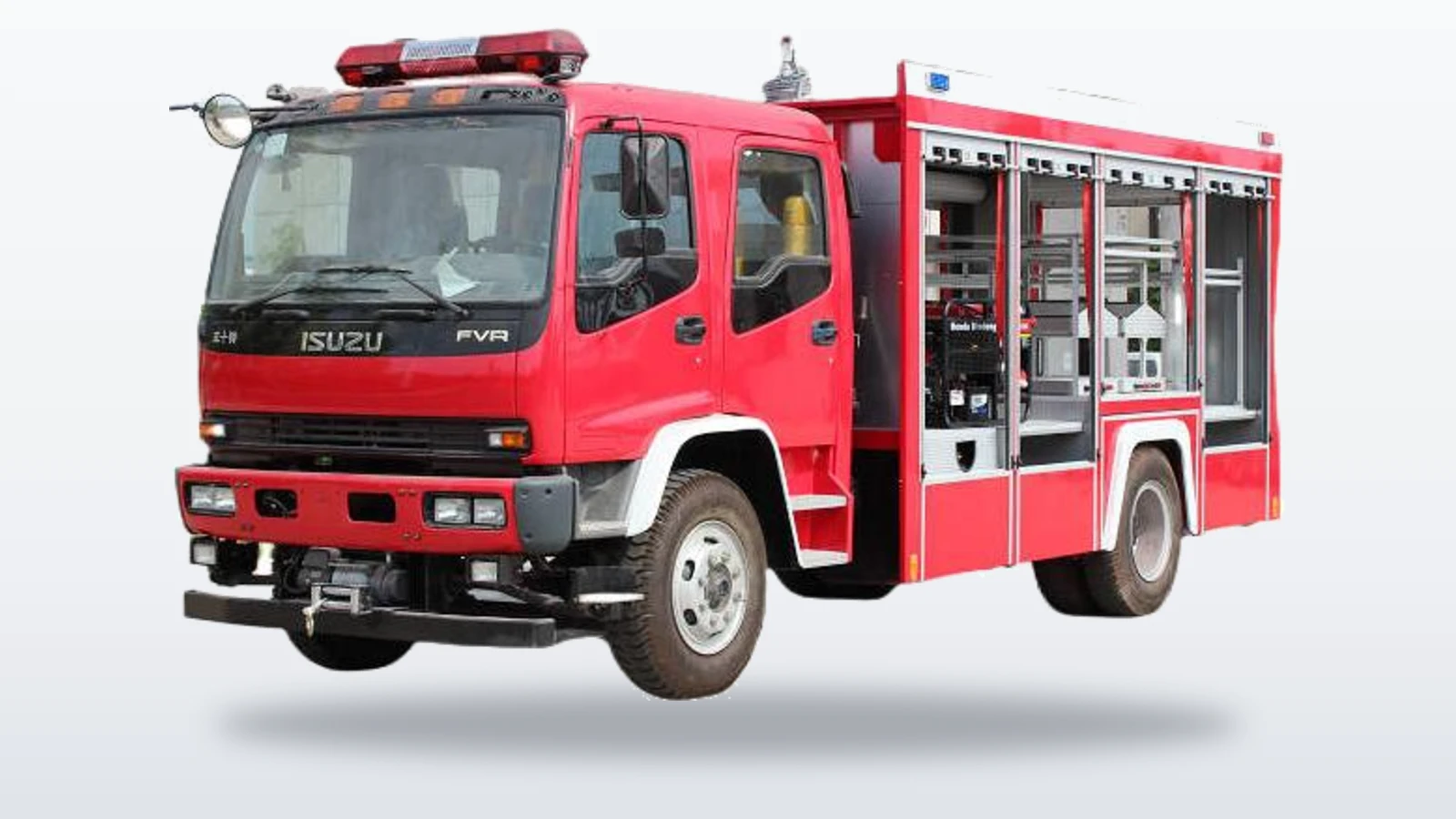 ISUZU FVR Foam Fire Engine for Industrial Sites