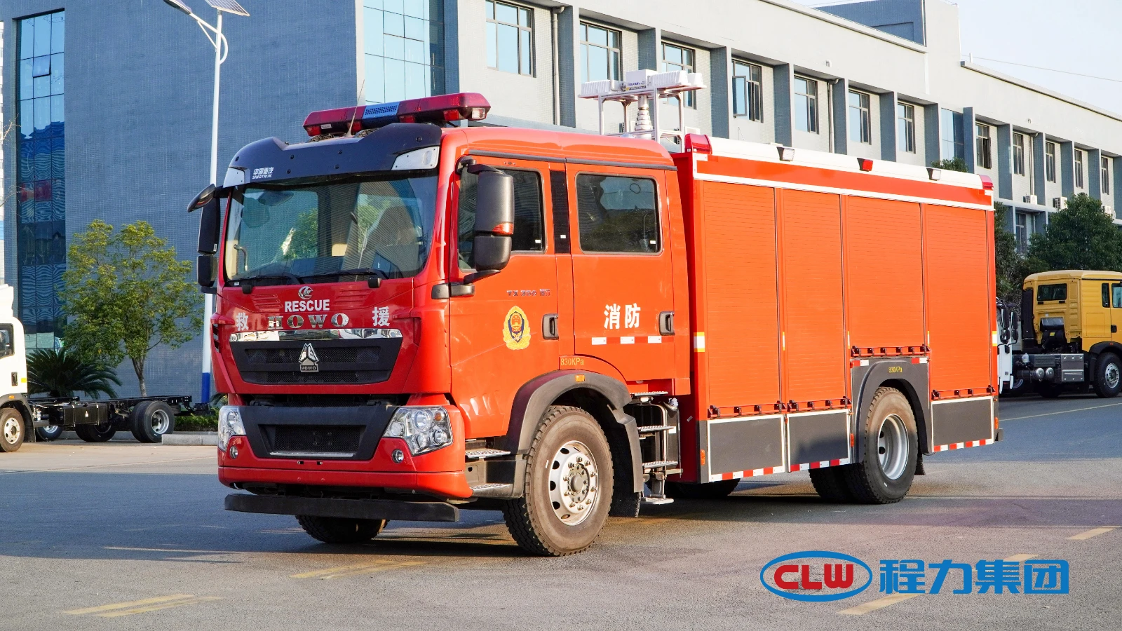 Fire Air-Supply & SCBA Refill Utility Truck for Brigades