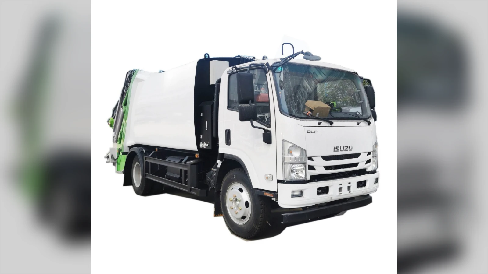 ISUZU 4x2 8cbm Compression Garbage Truck for Narrow Street Fleets
