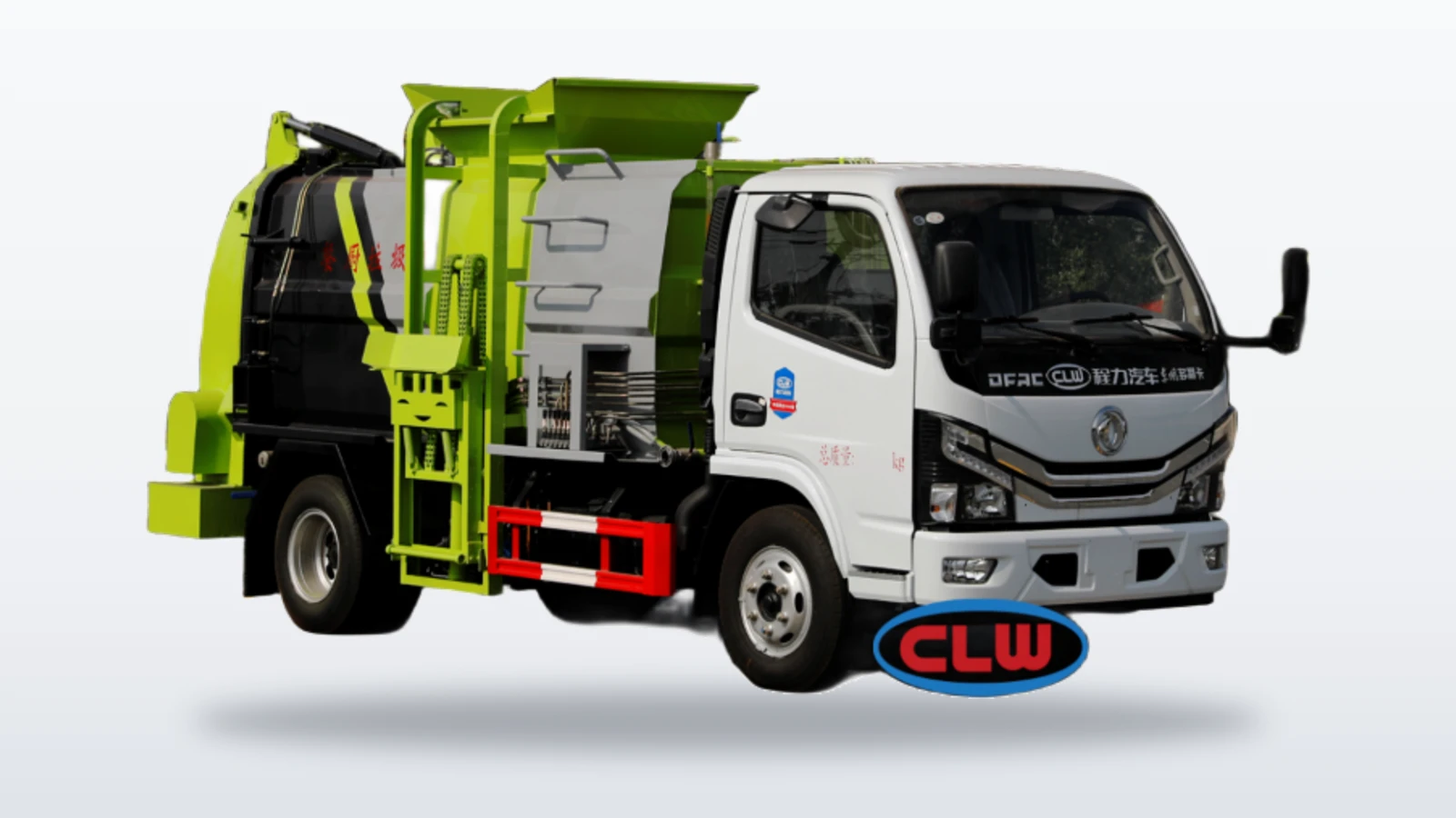 DONGFENG 6cbm Food Waste Transfer Truck Sealed for Odor-Control Zones