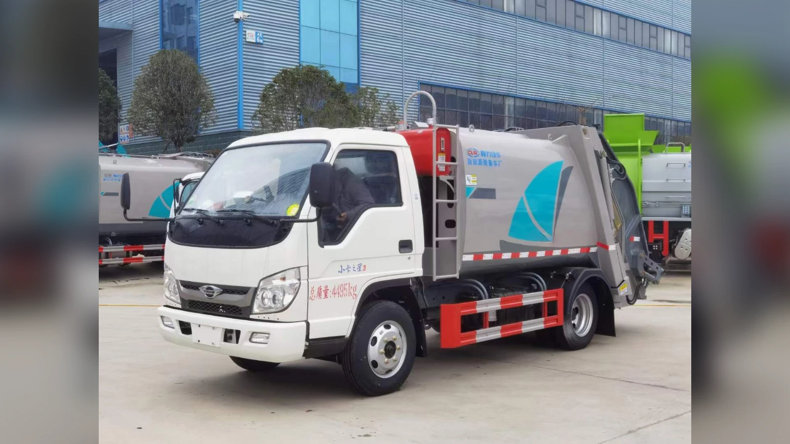 FOTON 10cbm Rear Loading Garbage Compactor for Township Routes