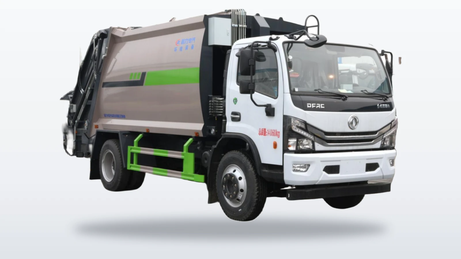 Factory new DFAC light duty waste compactor garbage truck for city waste transportation