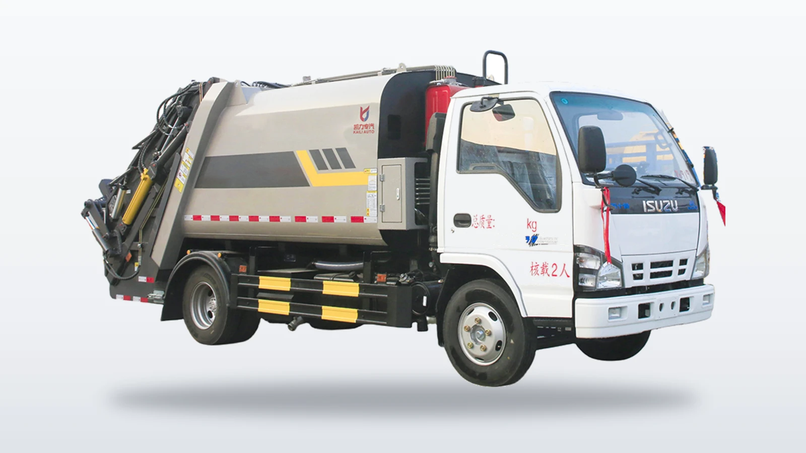 ISUZU 8cbm Rear Loading Compactor for Old-Town Narrow Lanes