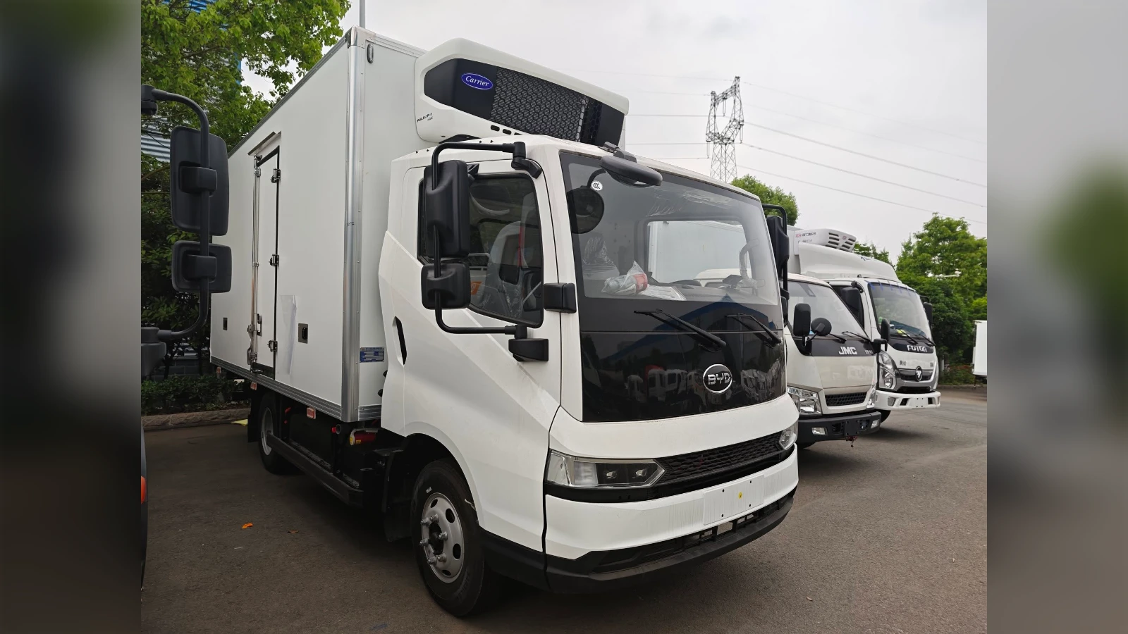BYD T5 Pure Electric Refrigerated Truck for Zero-Emission