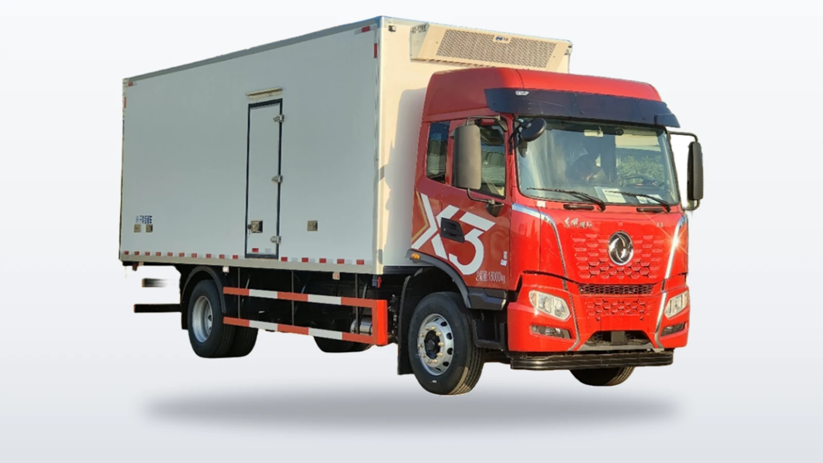 Dongfeng X3 Cold-Chain Box Truck for Frozen & Fresh