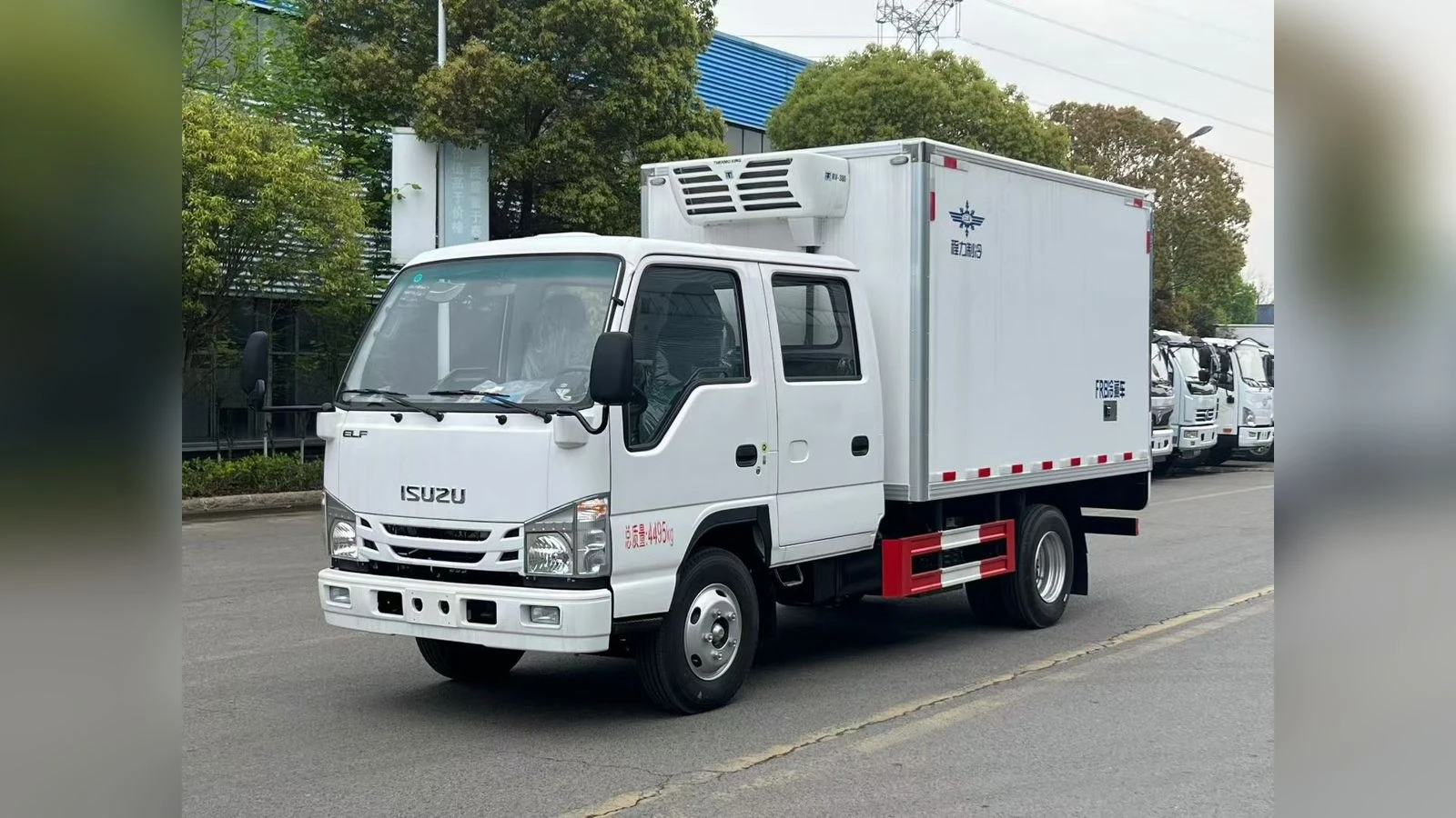 ISUZU 600P Double Cab Refrigerated Truck 4x2 Crew + Cold Cargo