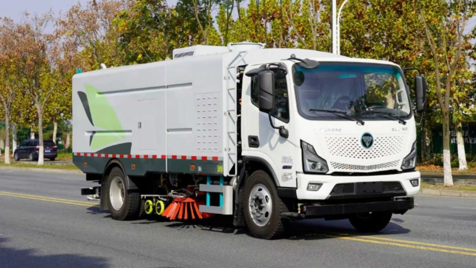FOTON 8cbm Sweep-Suction Truck for Trunk Roads