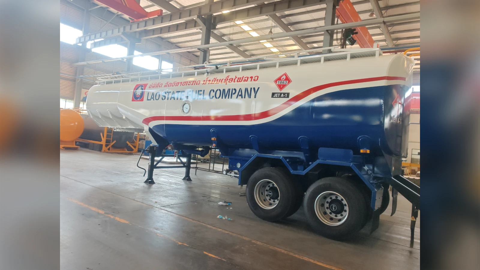 3-Axle 30,000L Fuel Tanker Semi-Trailer