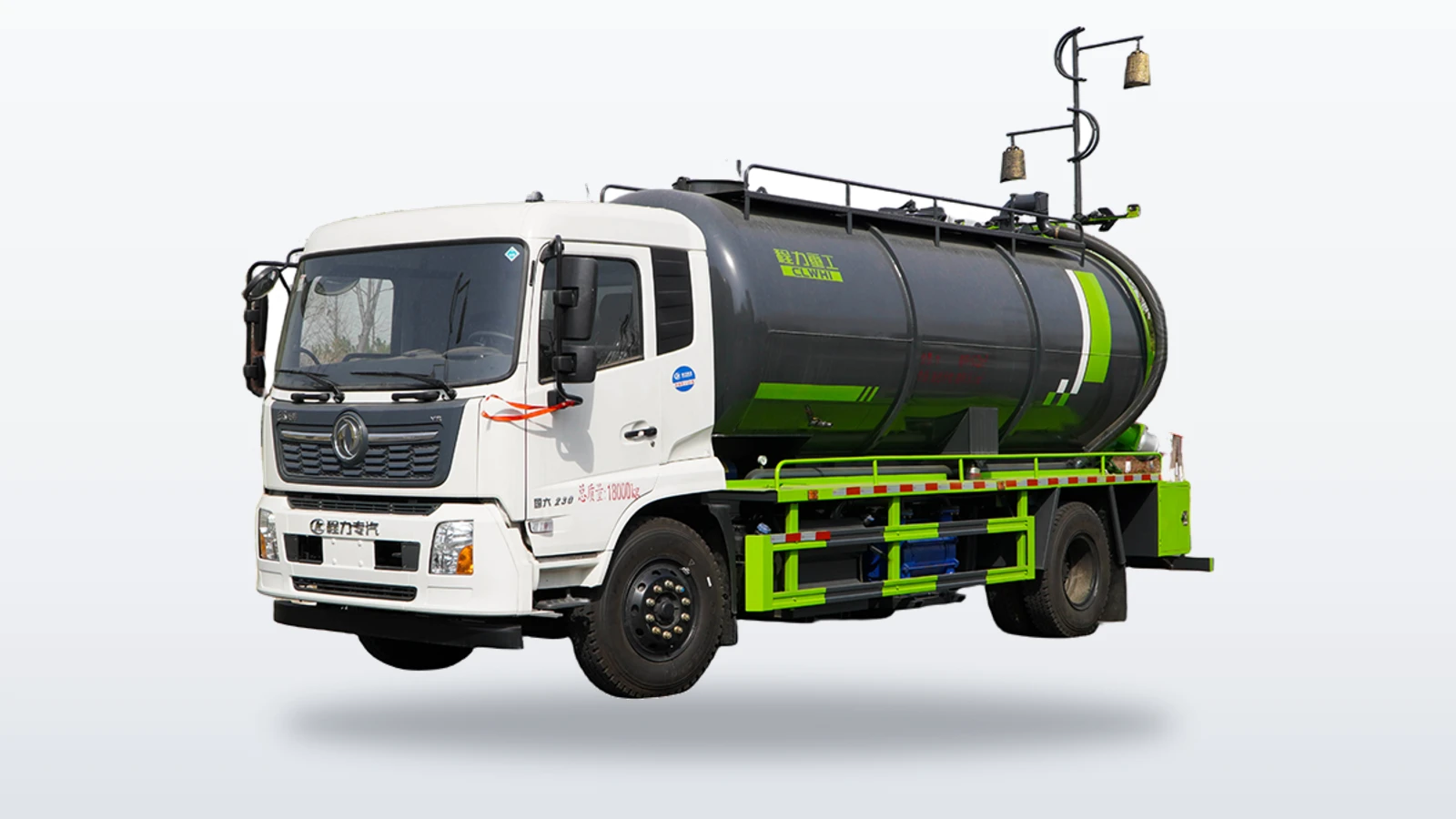 DONFENG Combined Jetting & Vacuum Sewer Cleaning Truck