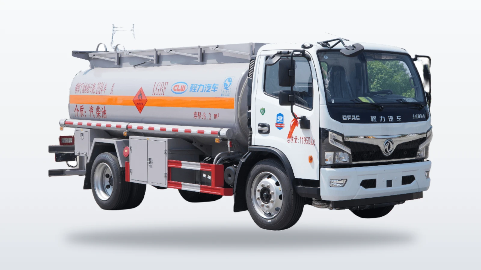 Dongfeng Forland 8.5cbm Mobile Refueling Truck for Mine Sites