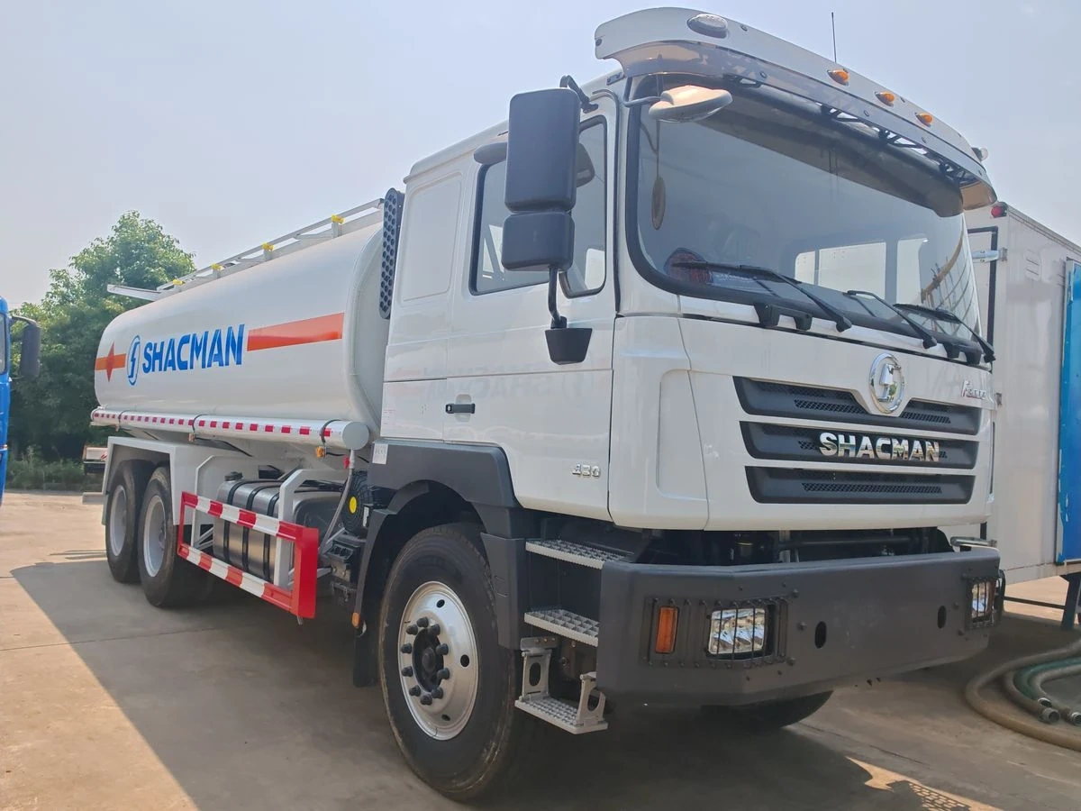 SHACMAN F3000 6x4 340HP Fuel Tank Truck 25T Aluminium Tanker for Bulk Hauling