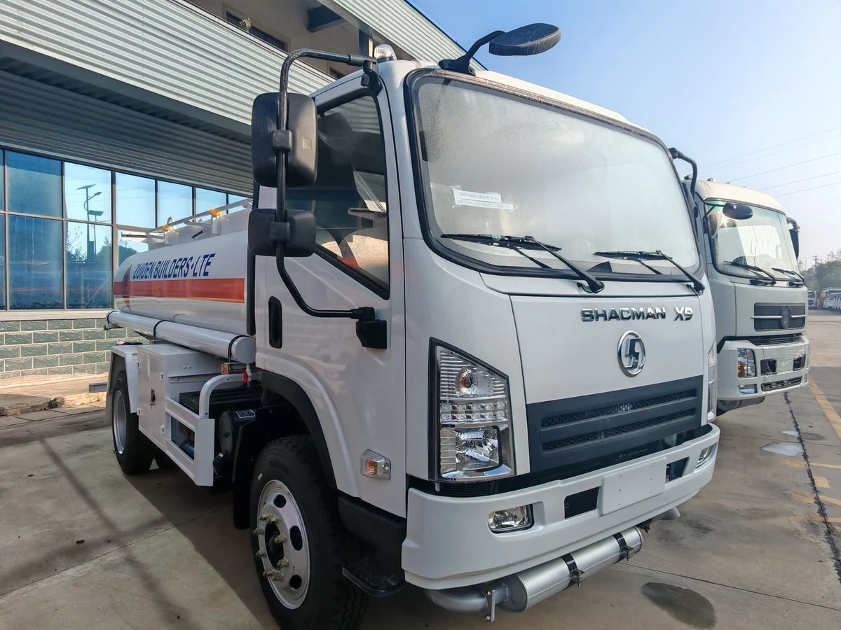 SHACMAN Xuande X9 4x2 Fuel Tank Truck Compact Aluminium Bowser for City Delivery