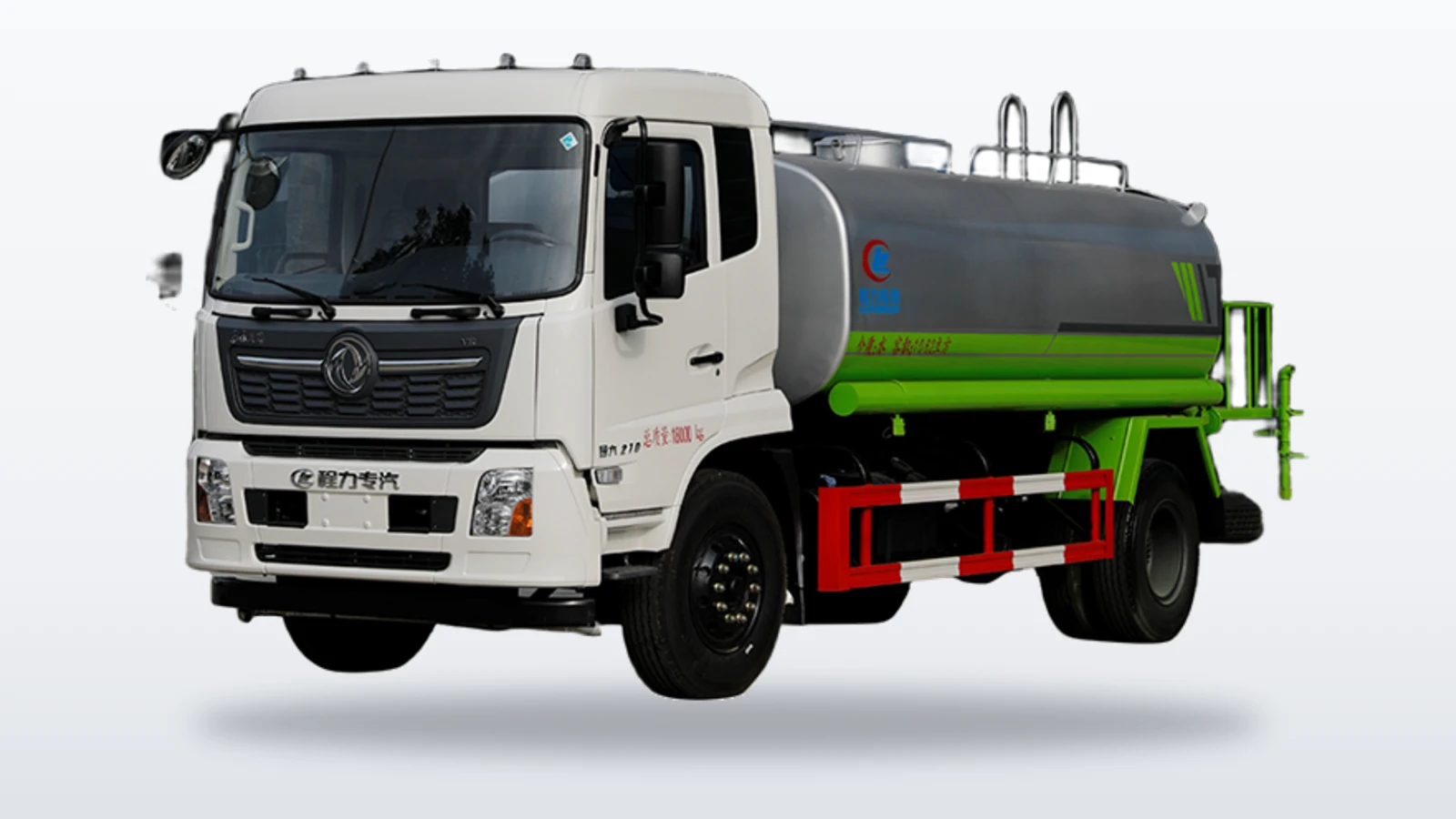 Dongfeng 4x2 10CBM Water Bowser with 55 m Cannon for Big Sites