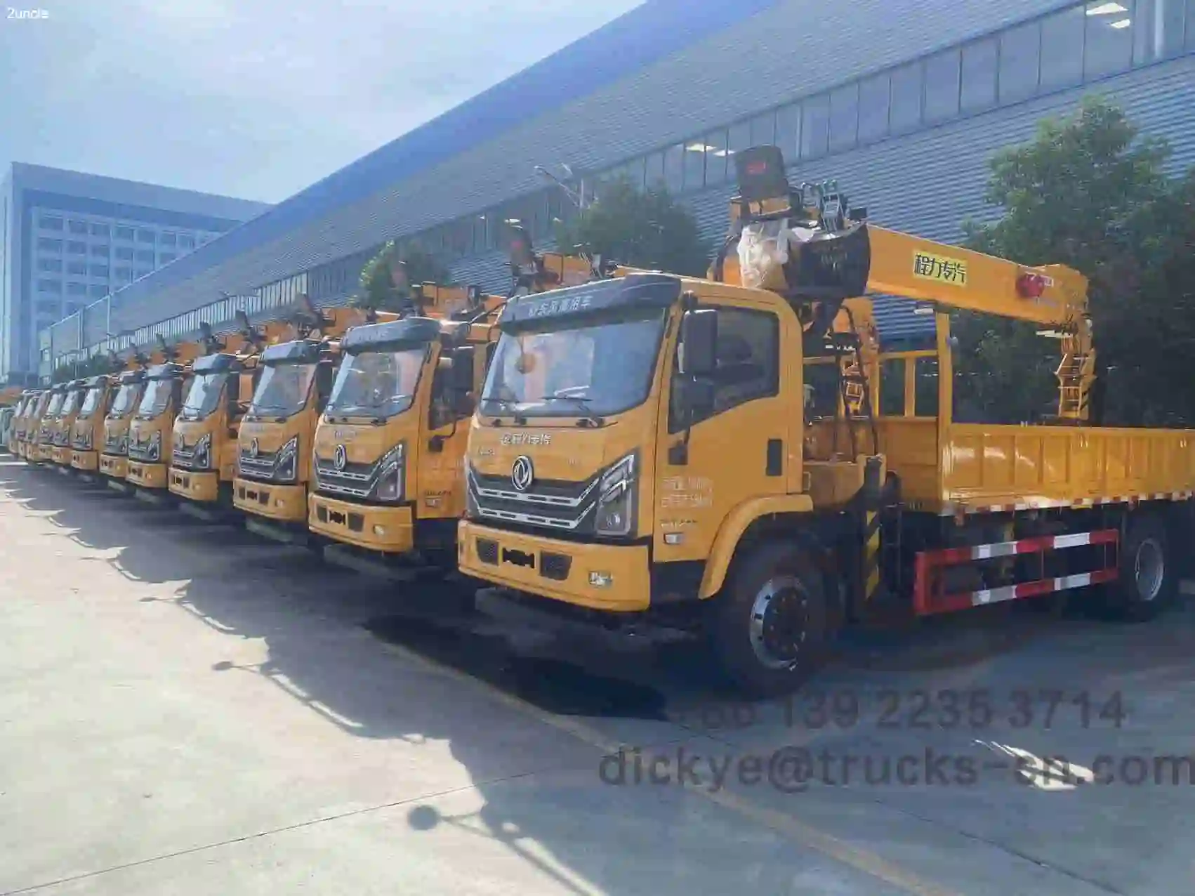 شاحنة رافعة DONGFENG 8 طن