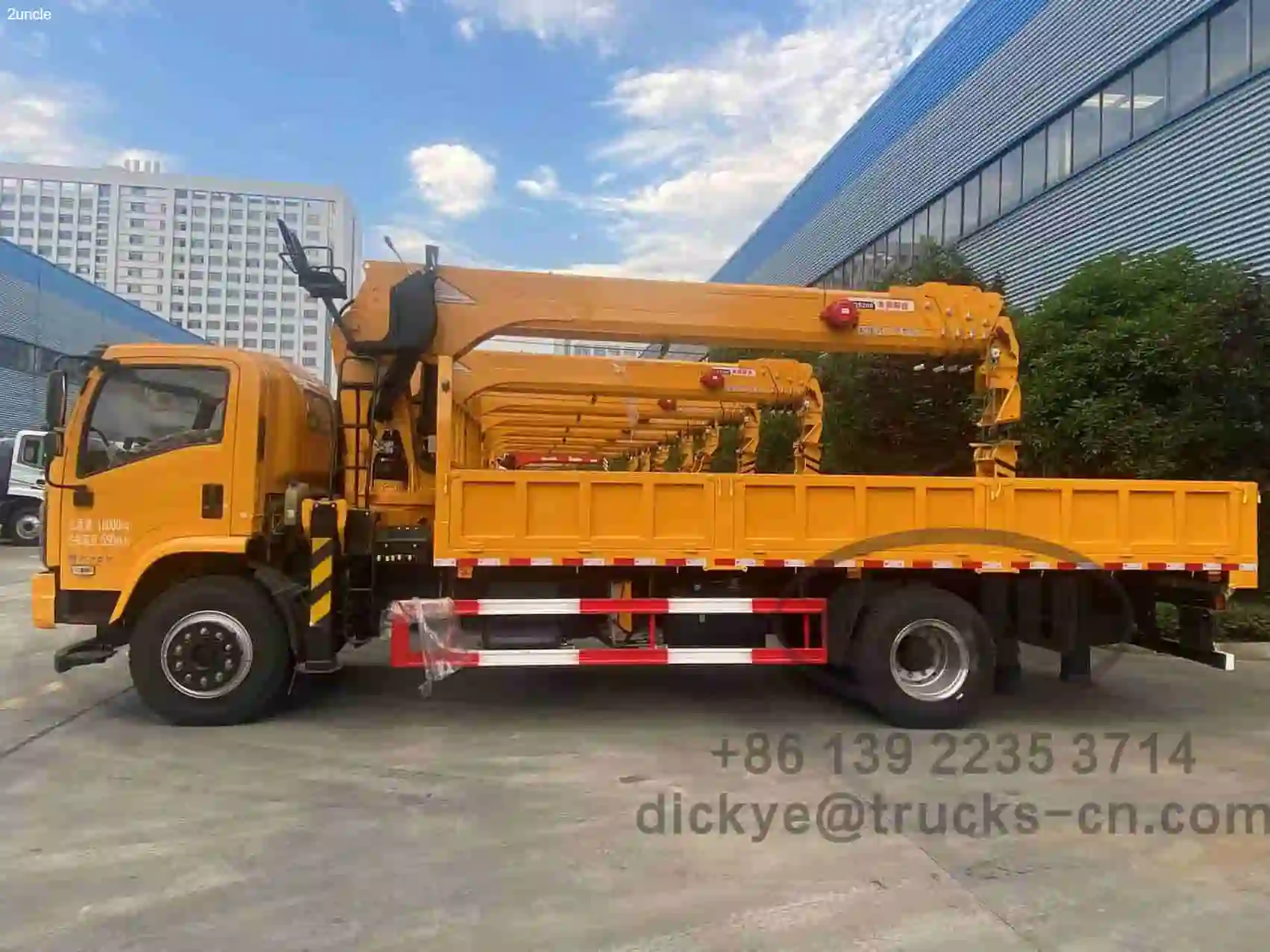 شاحنة رافعة DONGFENG 8 طن