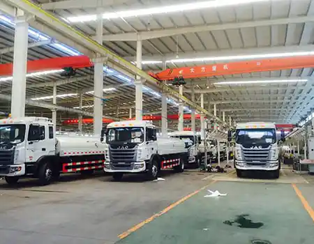 jac water tank truck