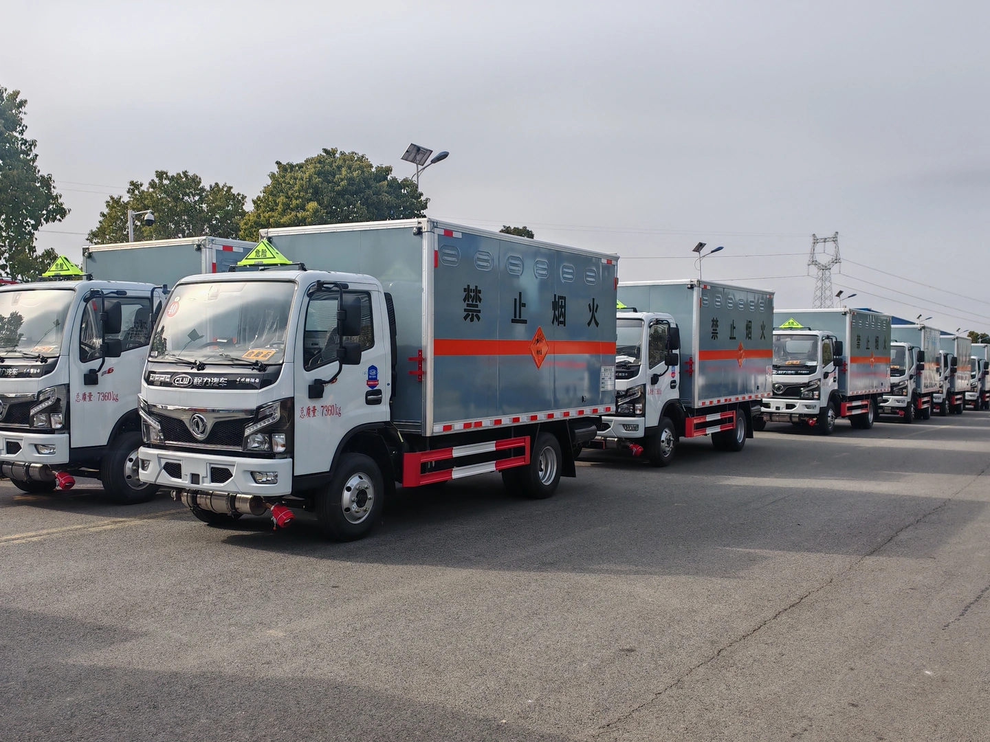 FAW chassis fleet line-up