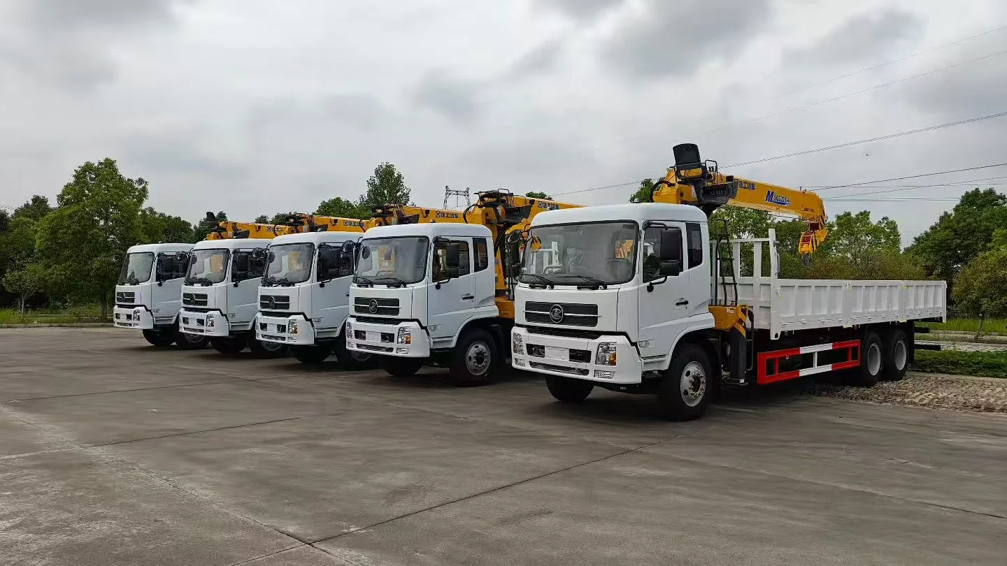crane truck batch formation