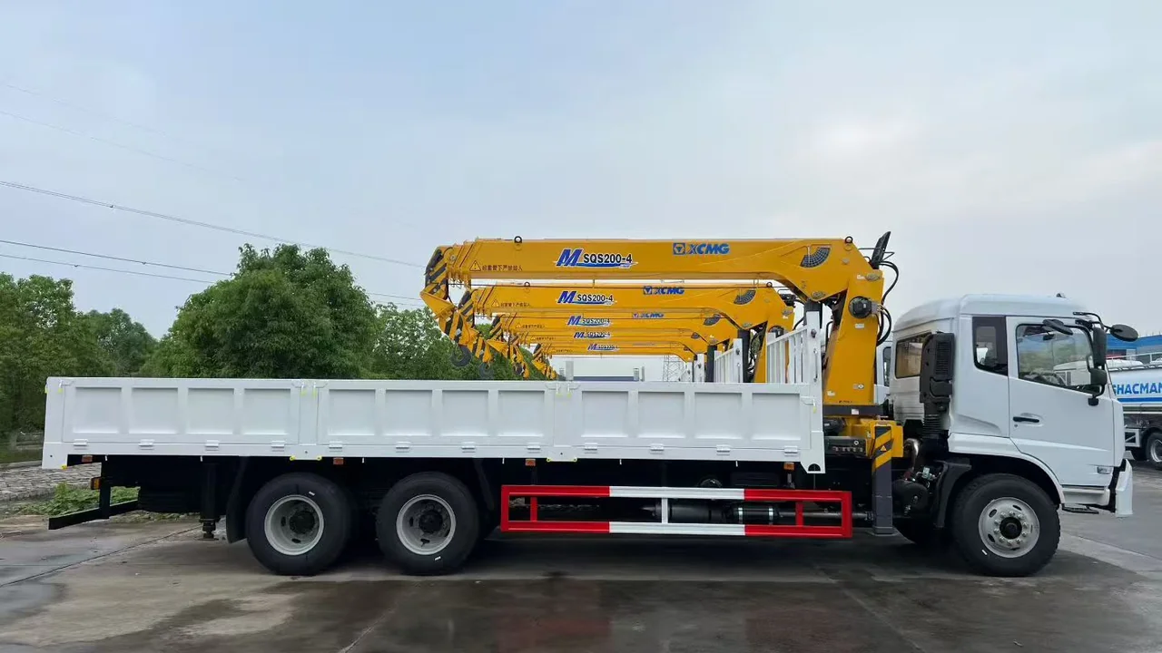 Batch Export of Chengli 8-ton XCMG Truck-Mounted Cranes to Gabon for Central African Infrastructure