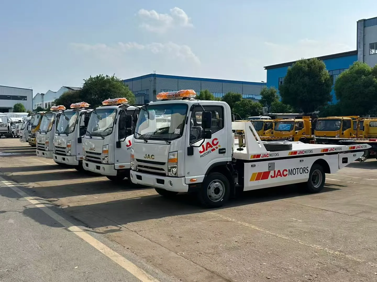 JAC wrecker fleet lineup