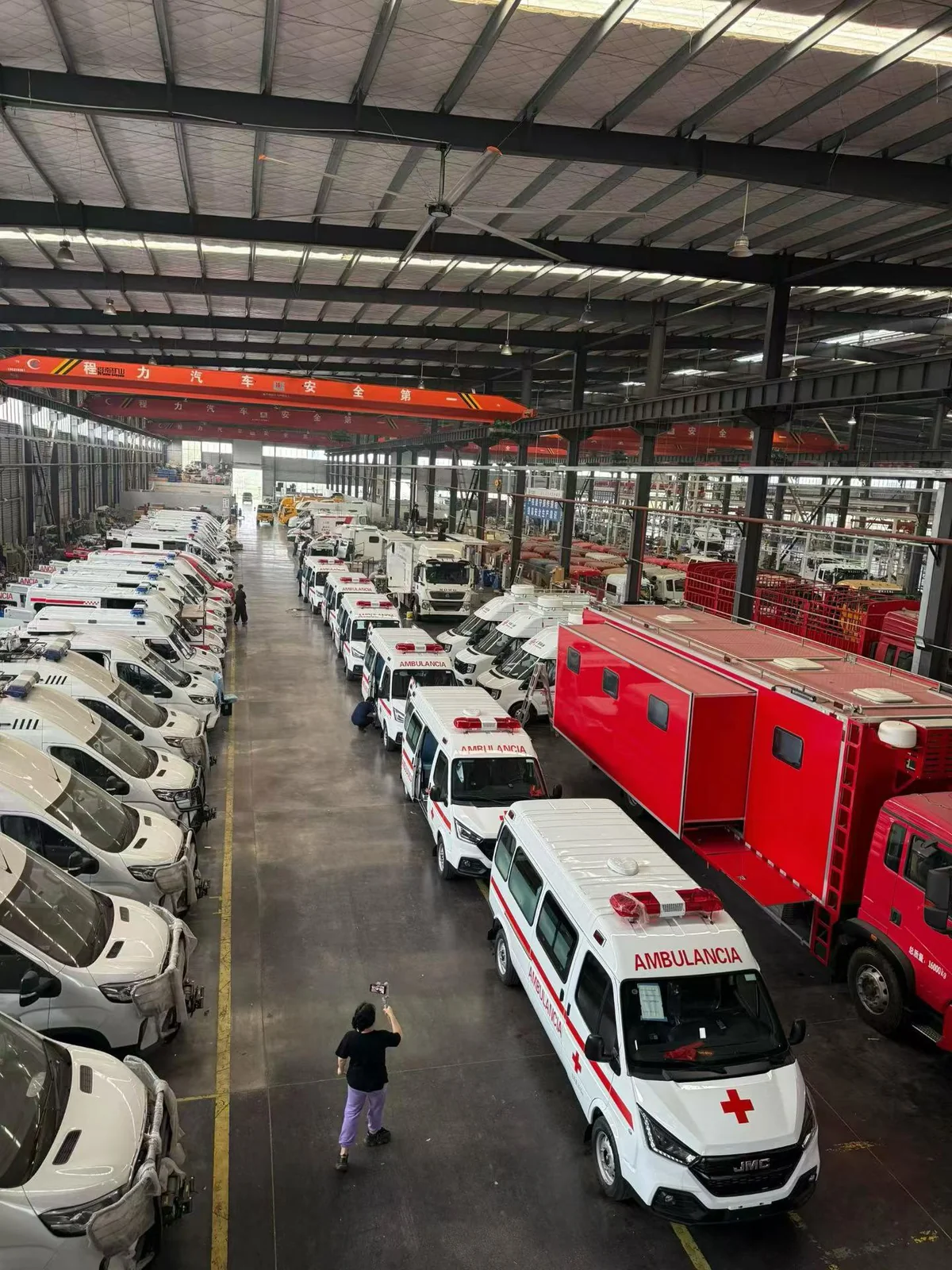 JMC ambulance transport lane