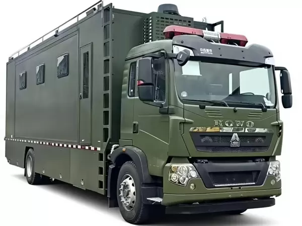 SINOTRUK TX Mobile Accommodation Vehicle for Field Crews & Rescue Teams