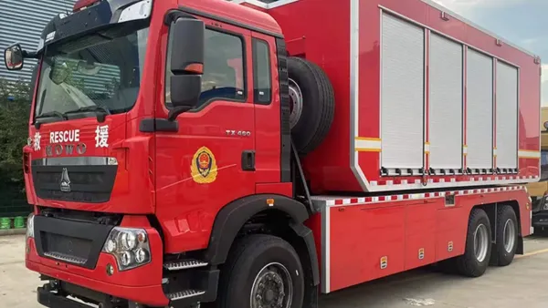How to Operate a Water Tank Fire Truck - CLW truck video