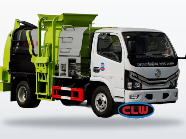 Dongfeng 4X2 6 cbm Food Waste Truck for Restaurant Food Waste Routes