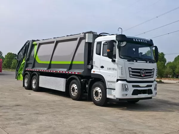 CLW 8x4 Electric Compactor Garbage Truck 25m3 31T Zero Emission