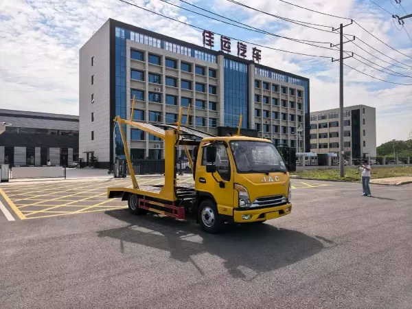CLW One-Tow-Two Wrecker with Hydraulic Tilt Flatbed